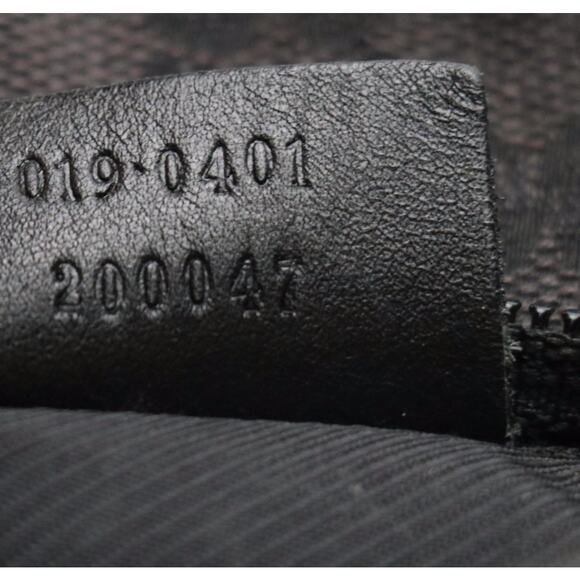 Authenticated Gucci Gray Canvas & Leather GG Tote - Picture 8 of 13